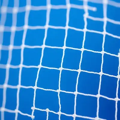 Transparent Safety Nets mesh close-up